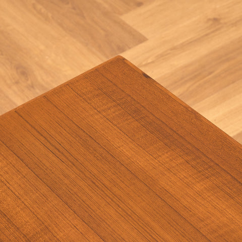 Danish set of nest of tables in teak by Kai Kristiansen for Vildbjerg Mobelfabrik
