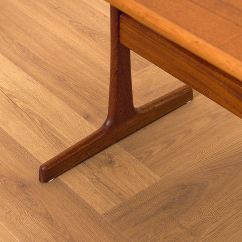 Danish set of nest of tables in teak by Kai Kristiansen for Vildbjerg Mobelfabrik