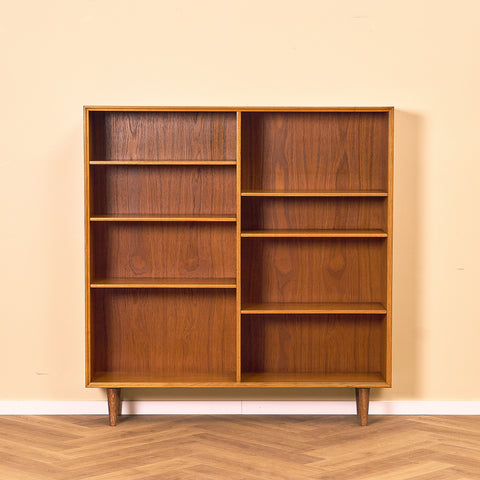 Swedish bookshelf in teak