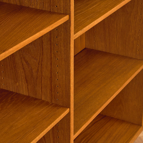 Swedish bookshelf in teak