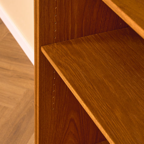 Swedish bookshelf in teak