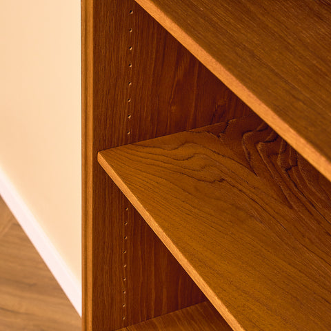 Swedish bookshelf in teak
