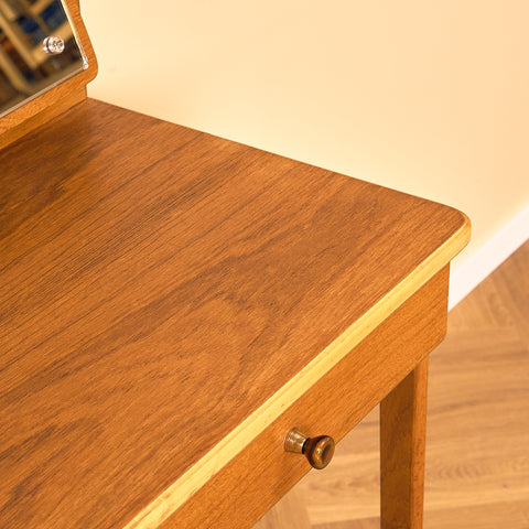 Swedish dressing table / writing desk in teak by AB Nybrofabriken, Fröseke