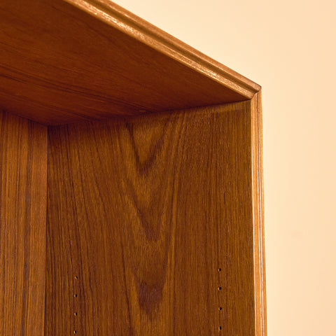 Swedish bookshelf in teak