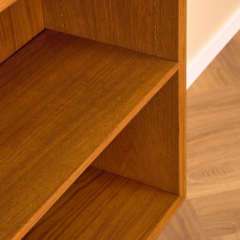 Swedish bookshelf in teak