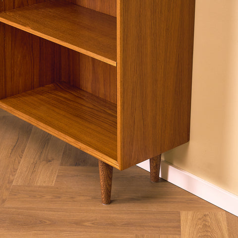 Swedish bookshelf in teak