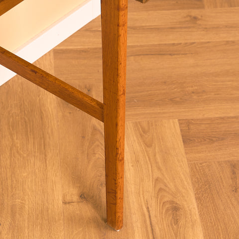 Swedish dressing table / writing desk in teak by AB Nybrofabriken, Fröseke