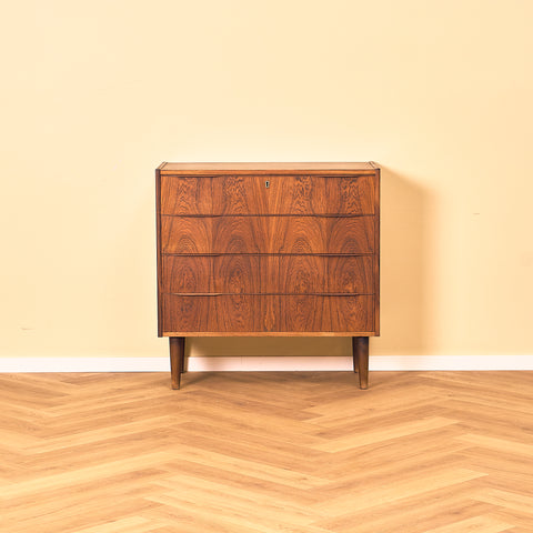 Danish chest of drawers / dressing table in Santos rosewood