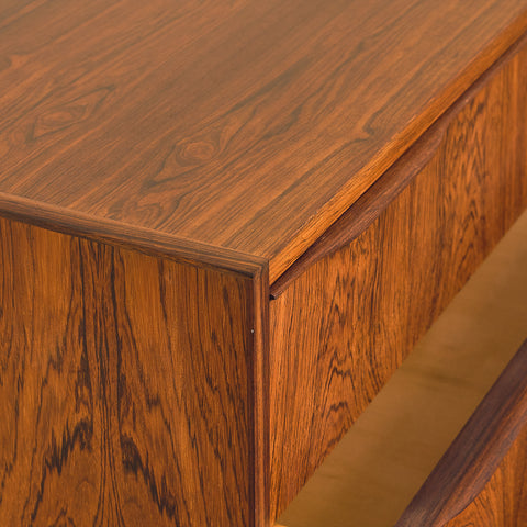 Danish chest of drawers / dressing table in Santos rosewood