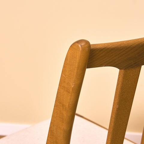 Swedish dining chairs in beech