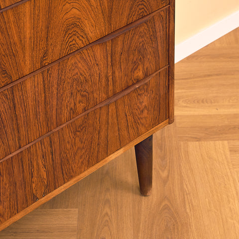 Danish chest of drawers / dressing table in Santos rosewood