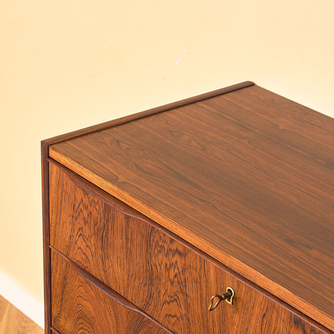 Danish chest of drawers / dressing table in Santos rosewood