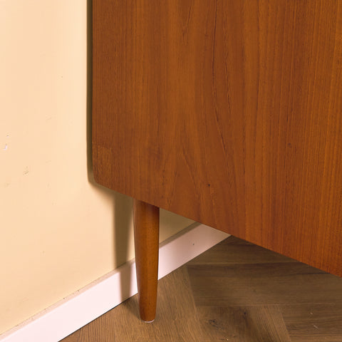 Danish secretary in teak by Erik Petersen for E.P. Møbler