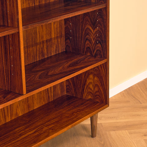 Danish bookshelf in Santos rosewood