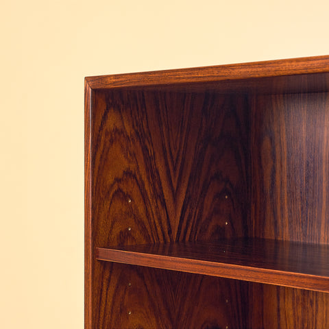 Danish bookshelf in Santos rosewood