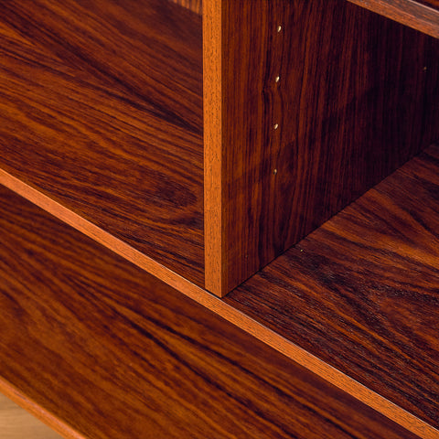 Danish bookshelf in Santos rosewood