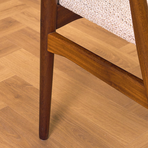 Danish dining armchairs in walnut 'model 213' by Thomas Harlev for Farstrup