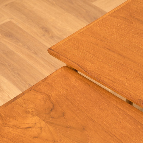 Swedish set of nest of tables in teak