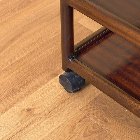 Danish serving trolley in mahogany, model '308' by Henning Korch for CFC Silkeborg