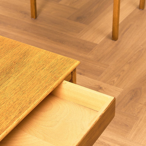 Swedish bedside tables in oak