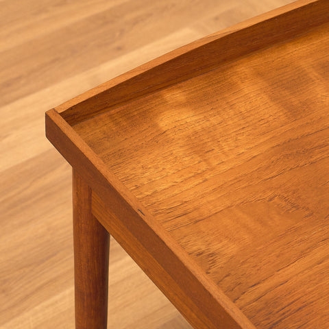 Danish bedside table in teak