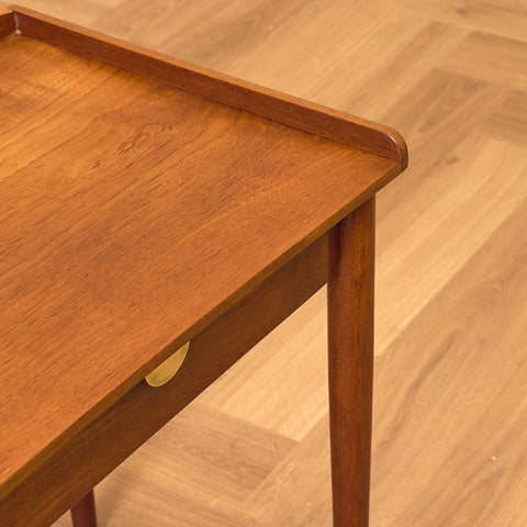 Danish bedside table in teak