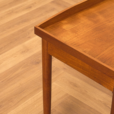 Danish bedside table in teak