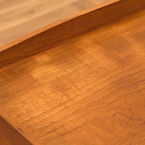 Danish bedside table in teak