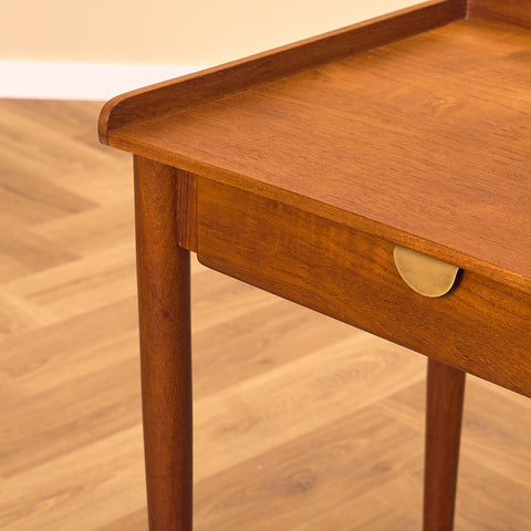 Danish bedside table in teak