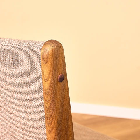 Danish dining chairs in walnut by Erik Buch for Anderstrup Møbelfabrik, model 89