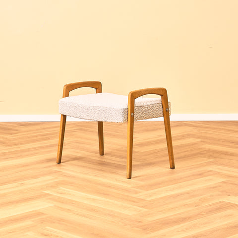 Swedish stool in oak