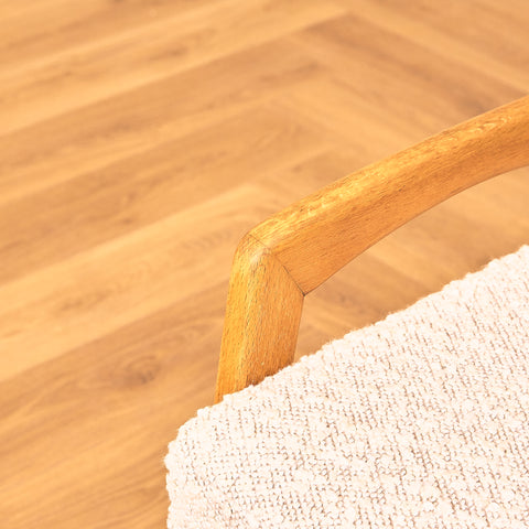 Swedish stool in oak