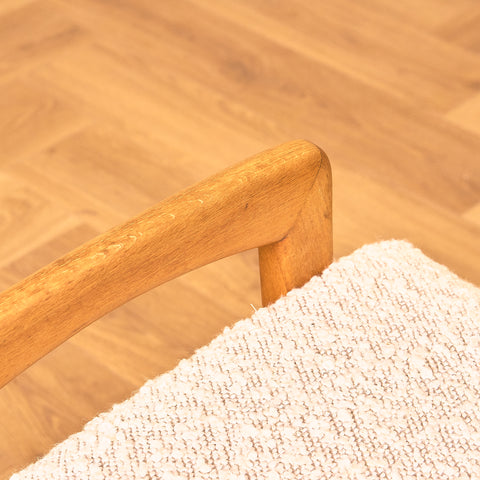 Swedish stool in oak