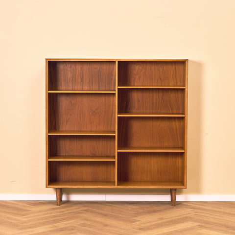 Swedish bookshelf in teak