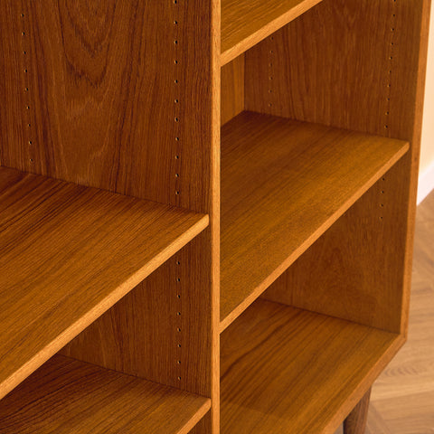 Swedish bookshelf in teak