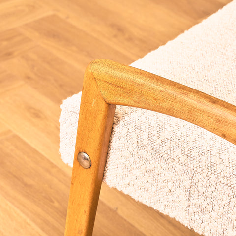 Swedish stool in oak