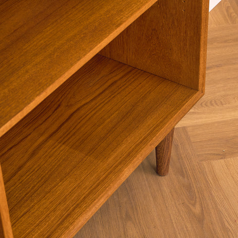 Swedish bookshelf in teak