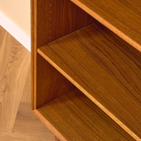 Swedish bookshelf in teak
