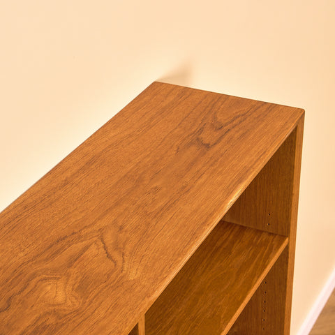 Swedish bookshelf in teak