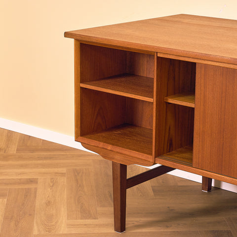 Danish writing desk in teak