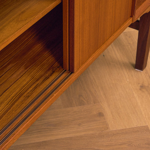 Danish writing desk in teak