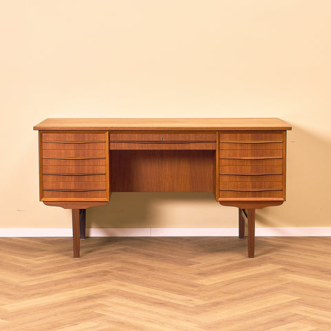 Danish writing desk in teak