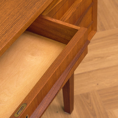 Danish writing desk in teak