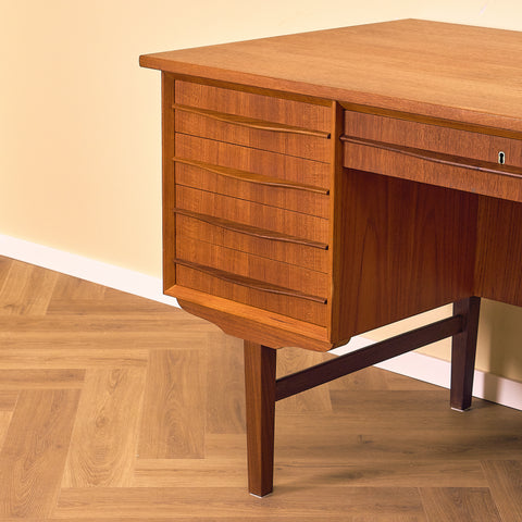 Danish writing desk in teak