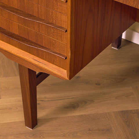 Danish writing desk in teak