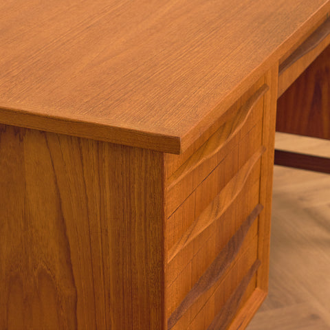 Danish writing desk in teak