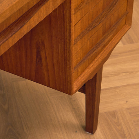 Danish writing desk in teak