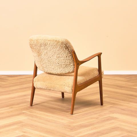 Swedish armchair in teak, model 'Domus' by Inge Andersson for Bröderna Andersson