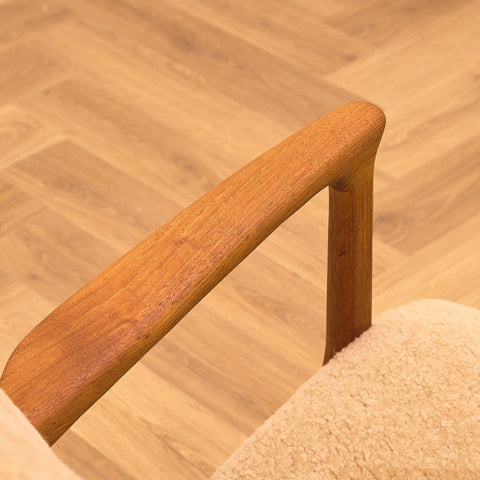 Swedish armchair in teak, model 'Domus' by Inge Andersson for Bröderna Andersson