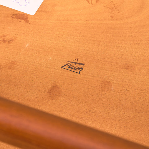 Danish side table in teak by Trioh